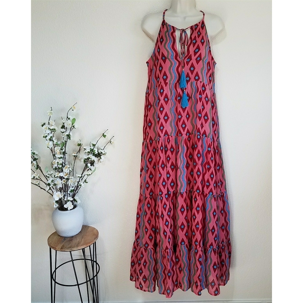 OLIPHANT Maxi Tiered Dress